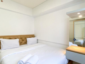 Comfortable 2BR at 25th Floor Meikarta Apartment By Travelio